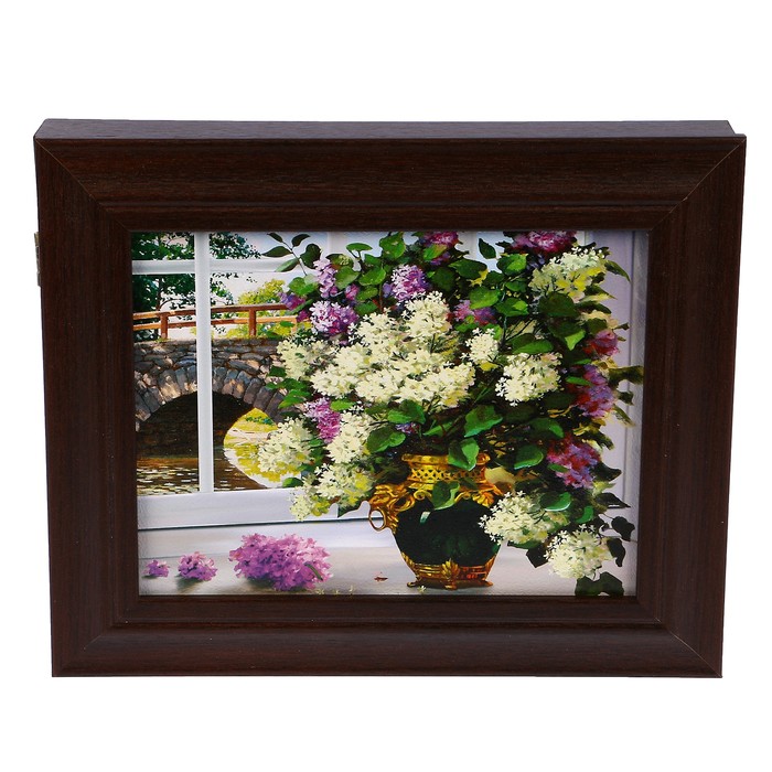 Ключницы  "Букет" венге 25х30 см