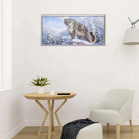 

Картина "Хищник на горе" 72*36 см