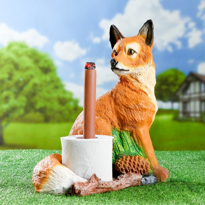 Подставка для туалетной бумаги "Лисичка" 36х33см