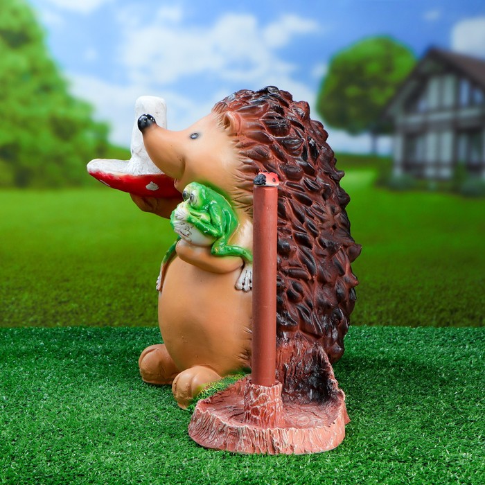 Подставка для туалетной бумаги "Ежик и лягушка" 37х38см