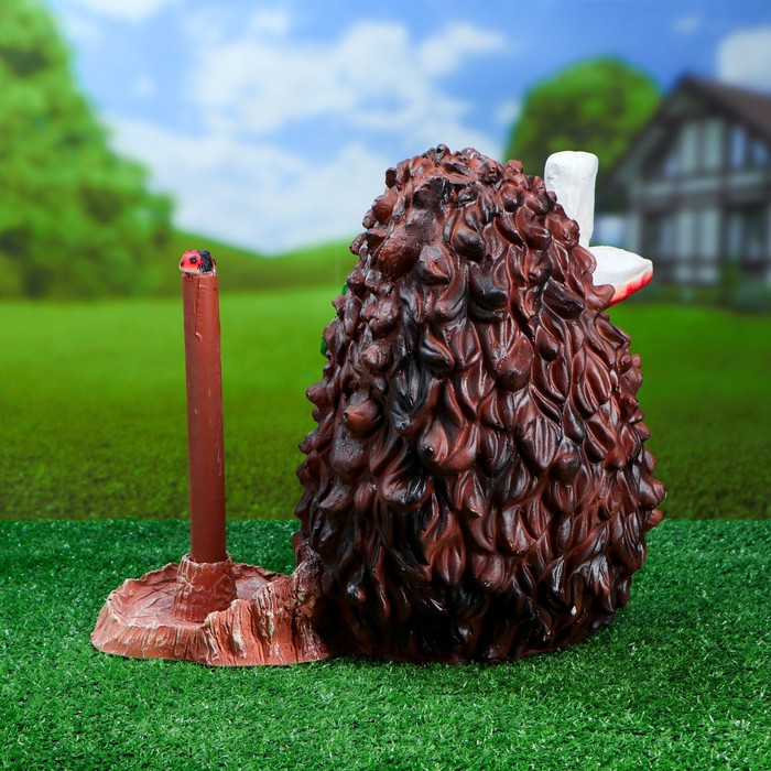 Подставка для туалетной бумаги "Ежик и лягушка" 37х38см