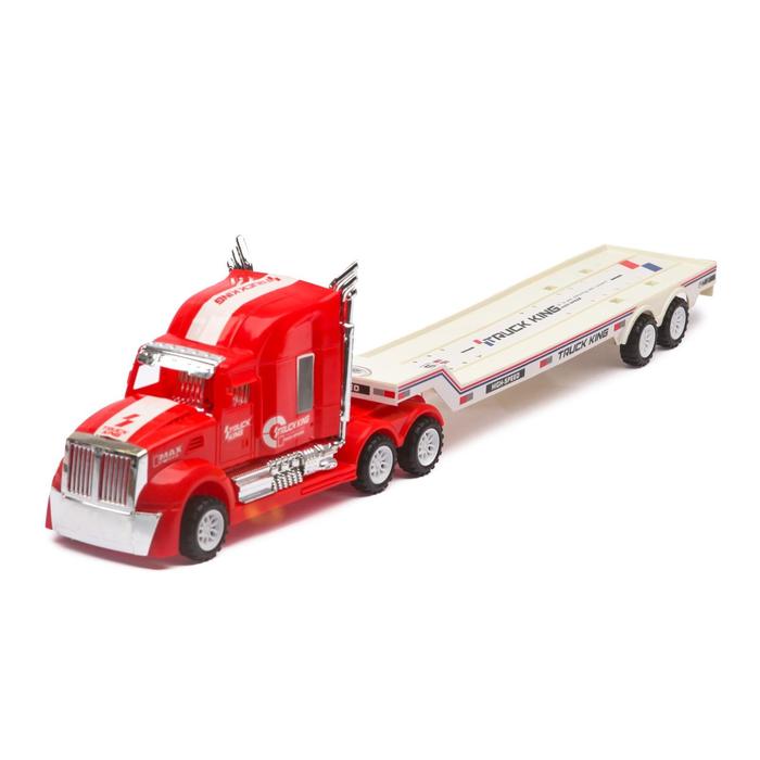 Грузовик инерционный "Автовоз" с спецтехникой