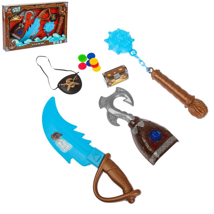 Набор пирата "Капитан крюк", 13 предметов