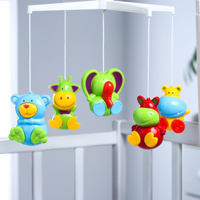 Музыкальный мобиль «Забавные зверюшки»