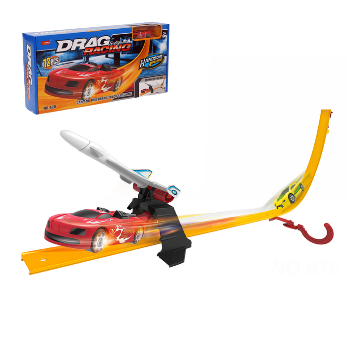 Автотрек "На взлет", с запуском