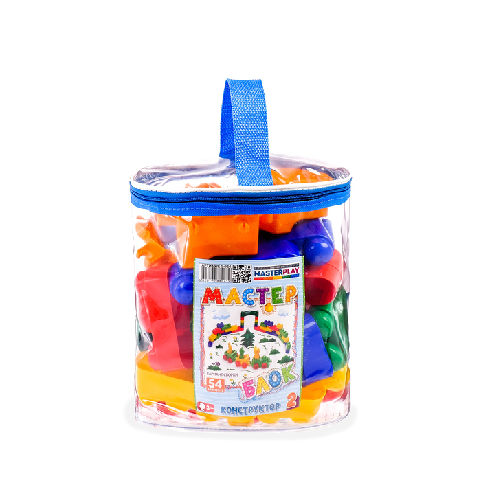Конструктор "Мастер Блок" 54 детали