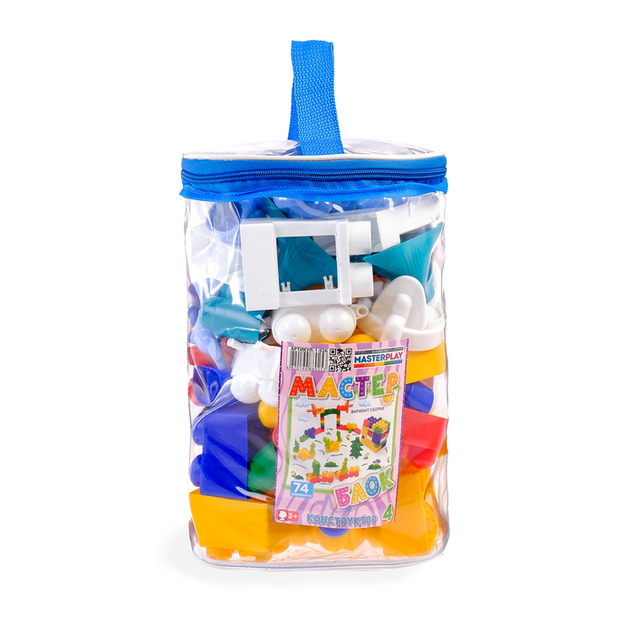 Конструктор "Мастер Блок" 74 детали