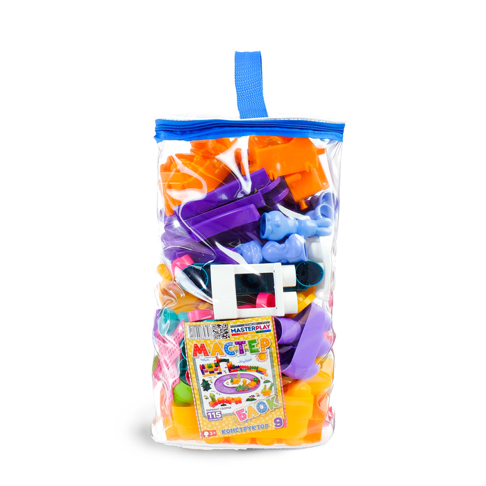 Конструктор "Мастер Блок" 115 деталей