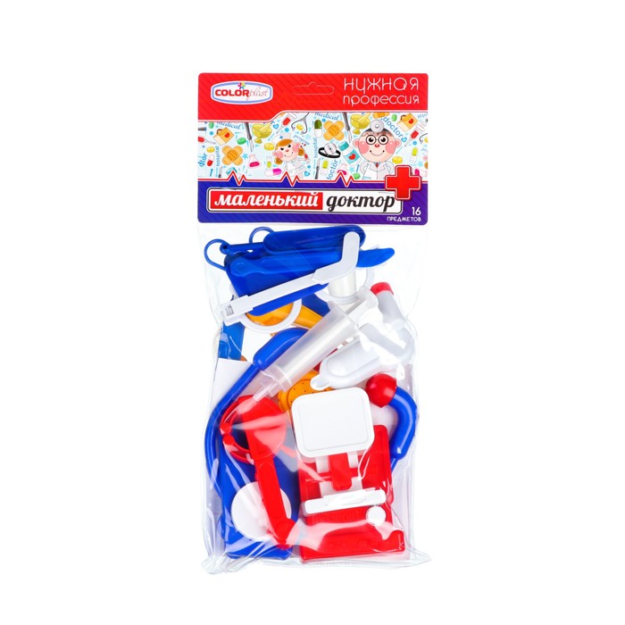 Игровой набор "Маленький доктор", 16 предметов