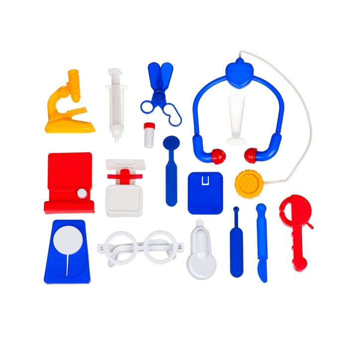 фото Игровой набор "маленький доктор", 16 предметов, микс colorplast