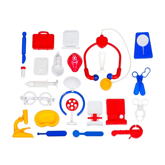 фото Игровой набор "маленький доктор", 23 предмета colorplast