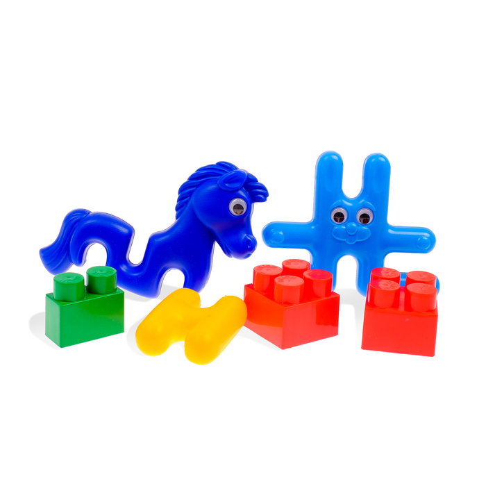 Конструктор "Зоо Блок" 35 деталей