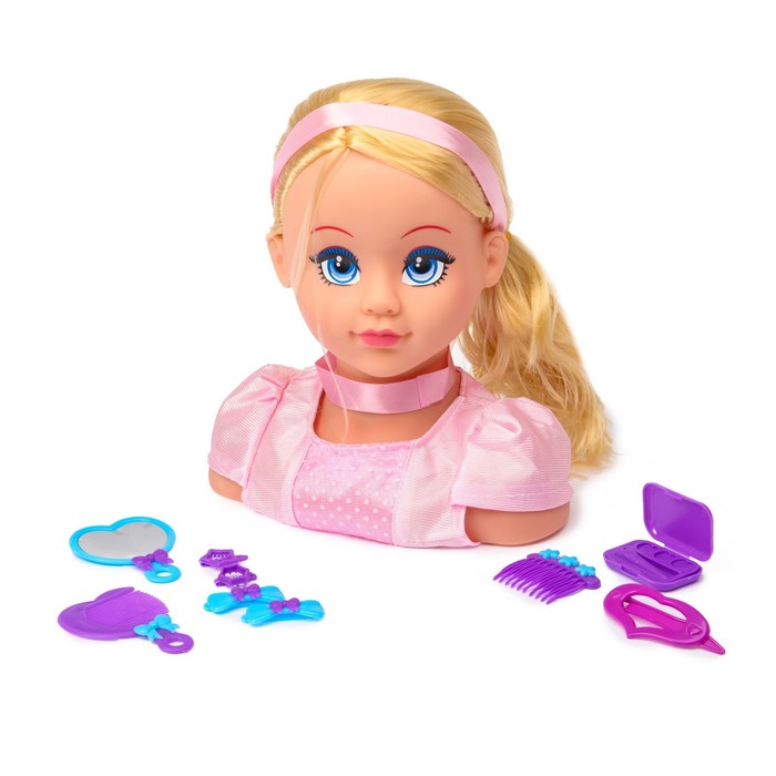 Кукла-манекен для создания причёсок "Подруга" с аксессуарами