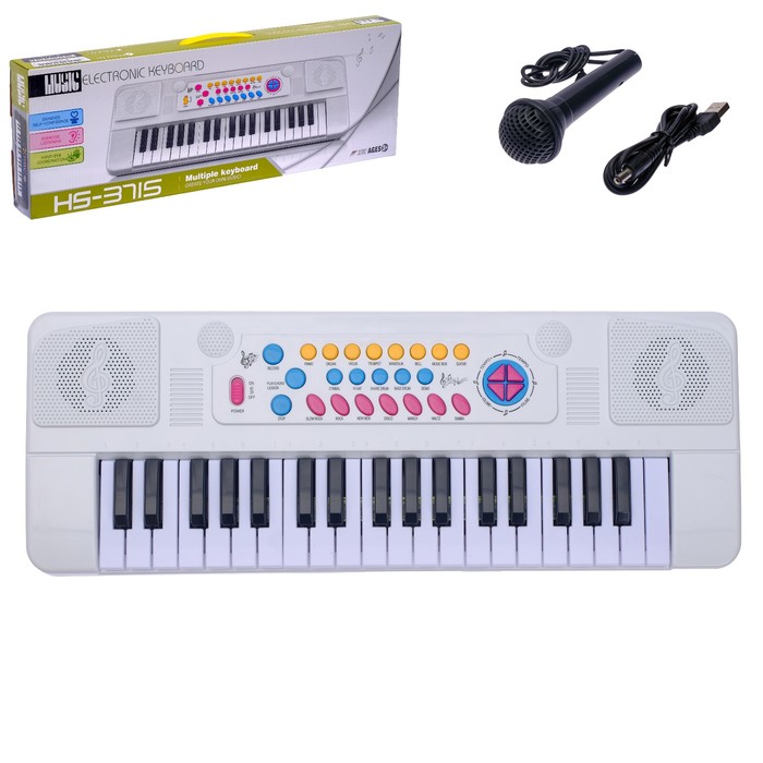 Синтезатор «Белый Ангел», 37 клавиш