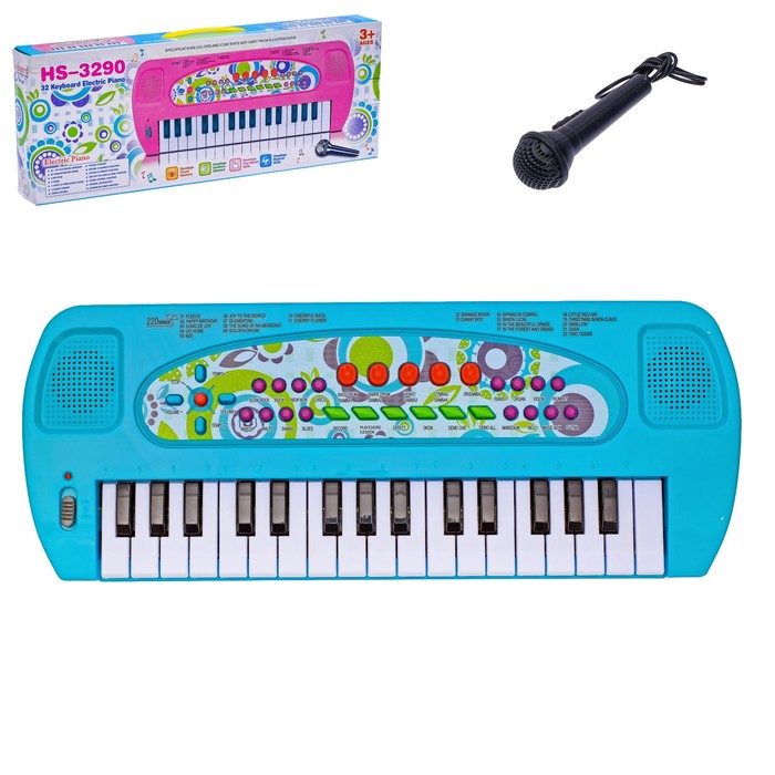 Синтезатор «Мечта ребёнка» с микрофоном, 32 клавиши