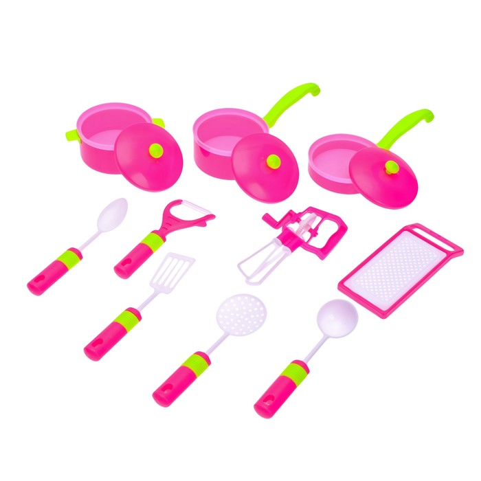 Набор посуды "Домашняя кухня", 10 предметов