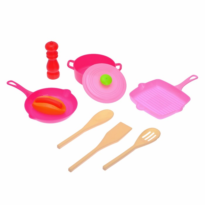 Набор посуды "Учимся готовить", 8 предметов