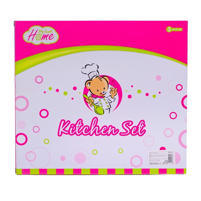 Набор посуды "Учимся готовить", 8 предметов