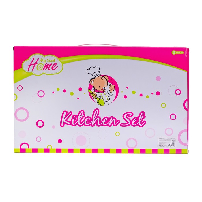 Набор посуды с плитой "Готовим вкусно", 8 предметов