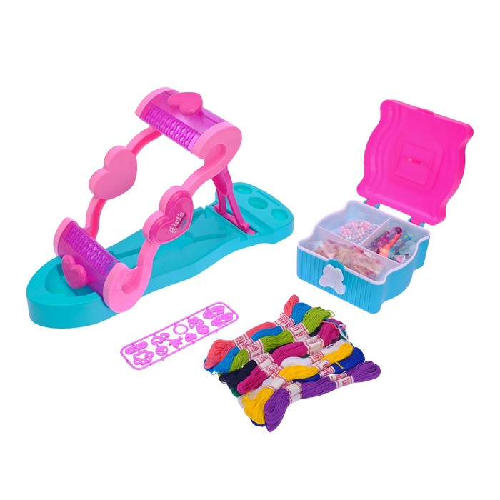 Станок для создания браслетов "Рукодельница" со шкатулкой