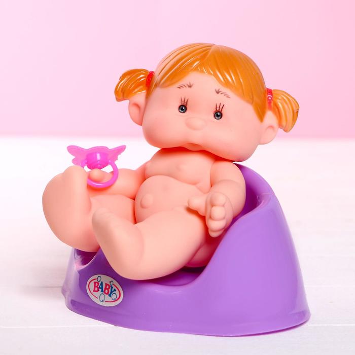 Пупс "Ляля" с горшком и аксессуарами