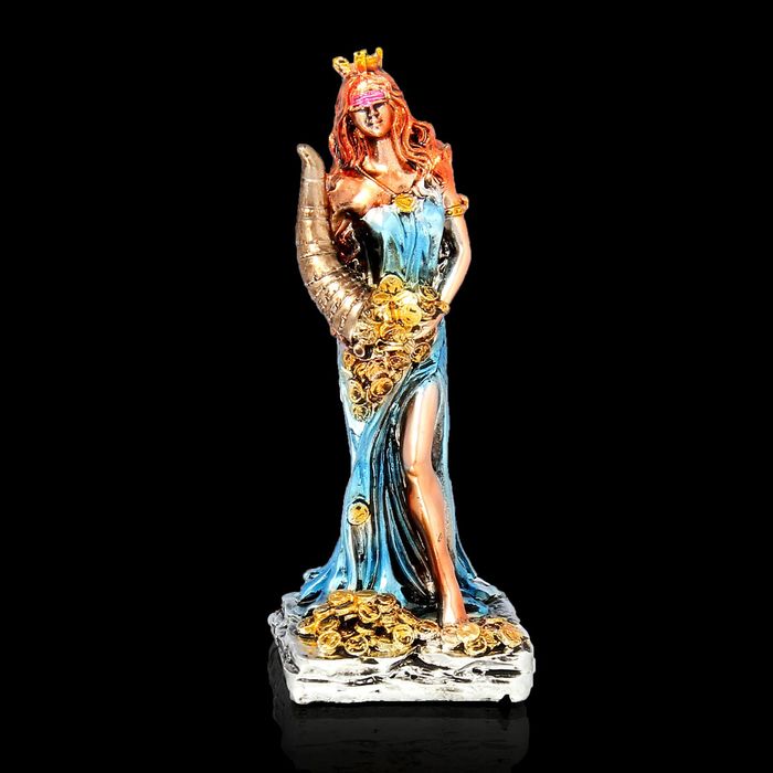 Фигурка "Фортуна" цвет бронза-серебро