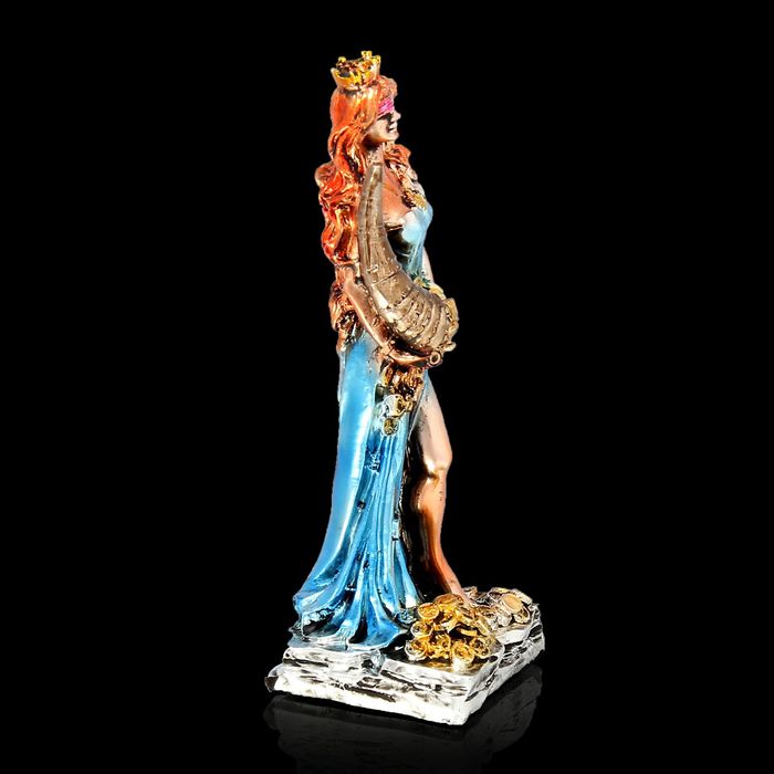 Фигурка "Фортуна" цвет бронза-серебро