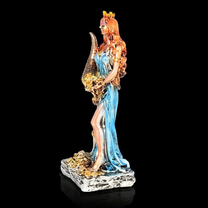 Фигурка "Фортуна" цвет бронза-серебро