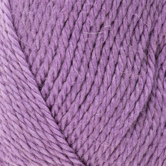 Пряжа "Дворянская" 40% шерсть, 60% акрил 160м/100гр (058 сирень)