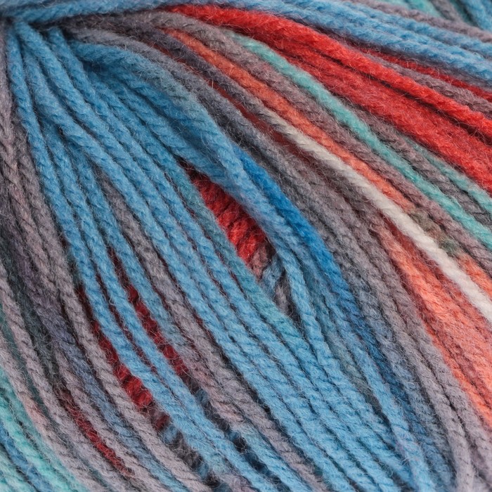 Пряжа "Карамелька принт" 100% акрил 175м/50гр (15317 принт)