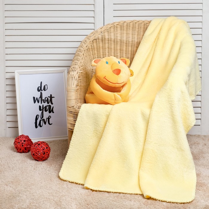 Набор подарочный для новорождённых "Этелька" 2 пр Белка игрушка, размер 70х100 см