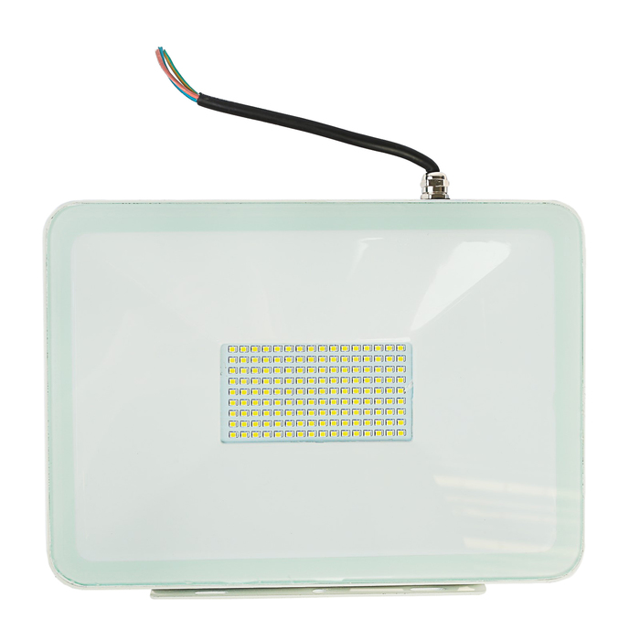 Прожектор светодиодный Luazon СДО07-50, 50 Вт, IP65, 4000 Лм, 6500К, 180-240 В, БЕЛЫЙ