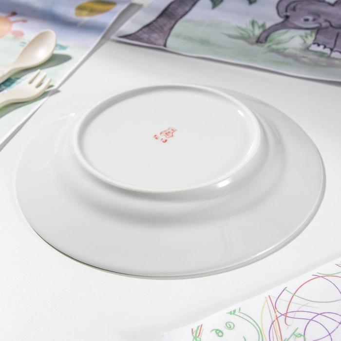 Тарелка мелкая 20 см "Совушки"