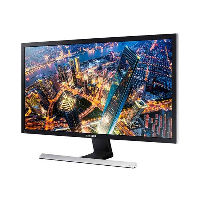 Монитор Samsung 28" U28E590D черный TN+film LED 16:9 HDMI 370cd 170/160 3840x2160 DP (RUS)