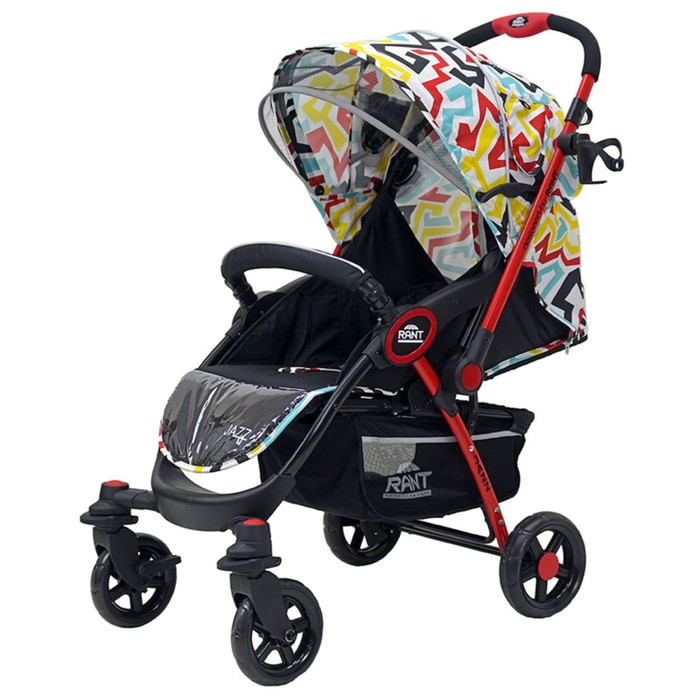 Коляска прогулочная JAZZ Labirint, цвет белый