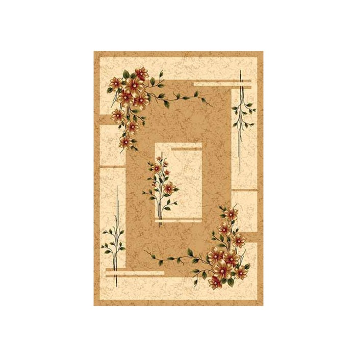 Ковер Heat-set DA VINCI d024, 2*4,5 м, прямоугольный, BEIGE