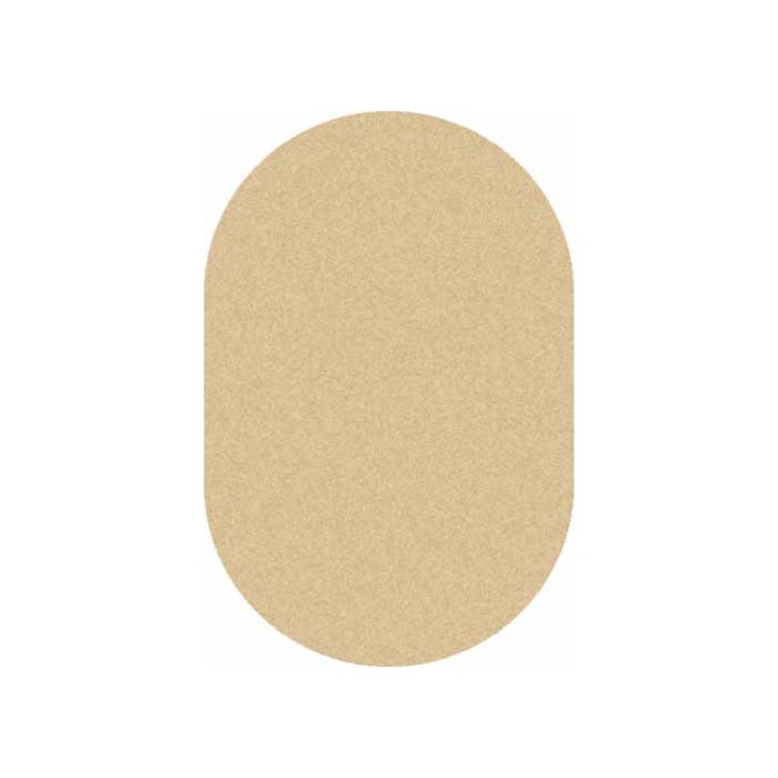 Ковёр SHAGGY ULTRA s600, 1*3 м, овал, BEIGE MР
