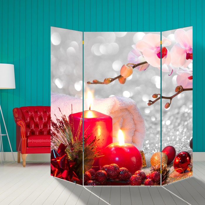 Ширма "Орхидея. Уют" 160 × 160см