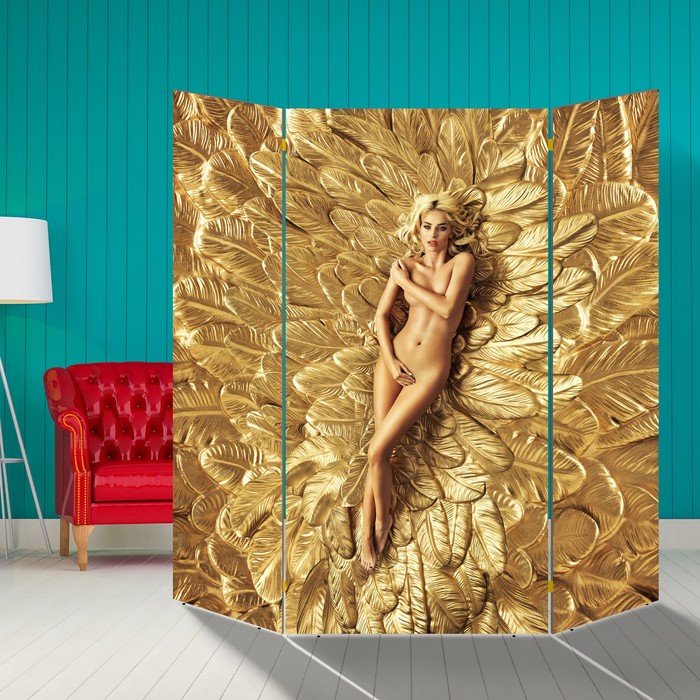 Ширма "Девушка" 160 × 160см