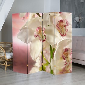 Ширма 'Орхидея. Айвори', 200 × 160 см Ош
