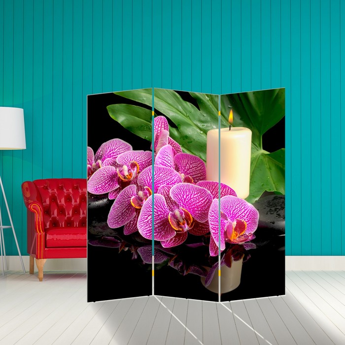 Ширма "Орхидея" 150 × 160см