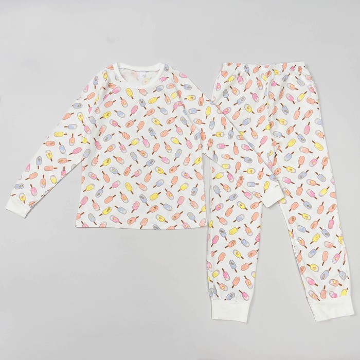 Комплект детский Пломбир Лайт, рост 128 см, цвет экрю ДП-001