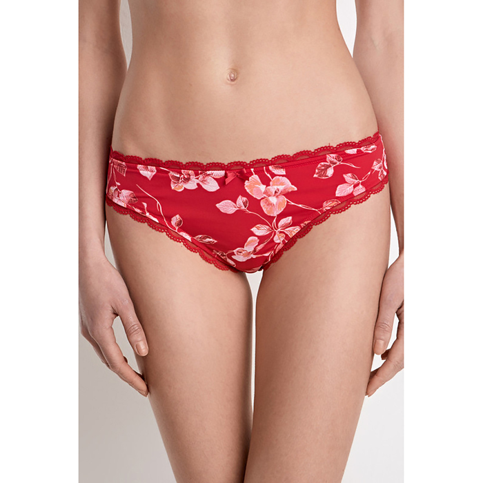 Трусы женские стринги Aenor цвет красный, р-р 42 (XS)