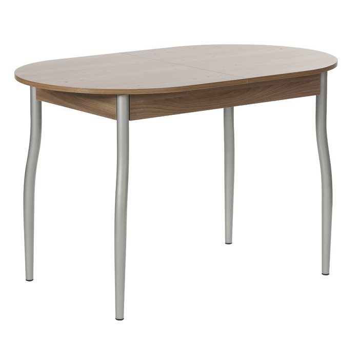 Стол кухонный Ренон ТР320, 1100(1450)х700х750, Ясень шимо темный, опора металлик