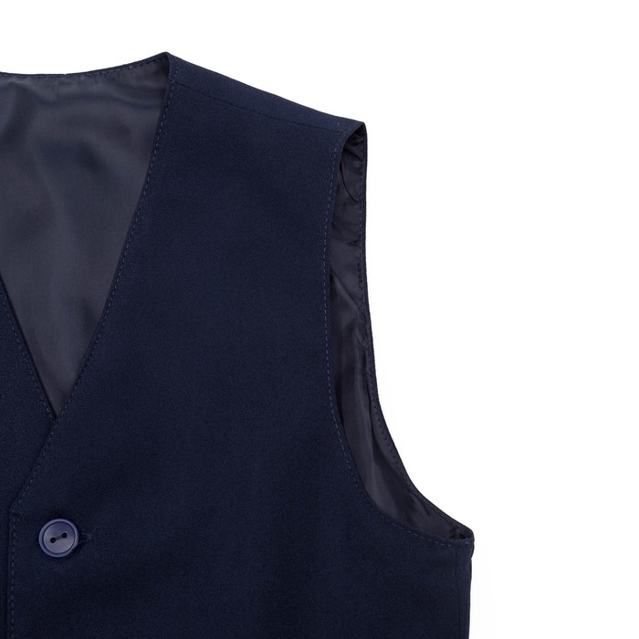 Жилет для мальчика , рост 164 см, цвет синий