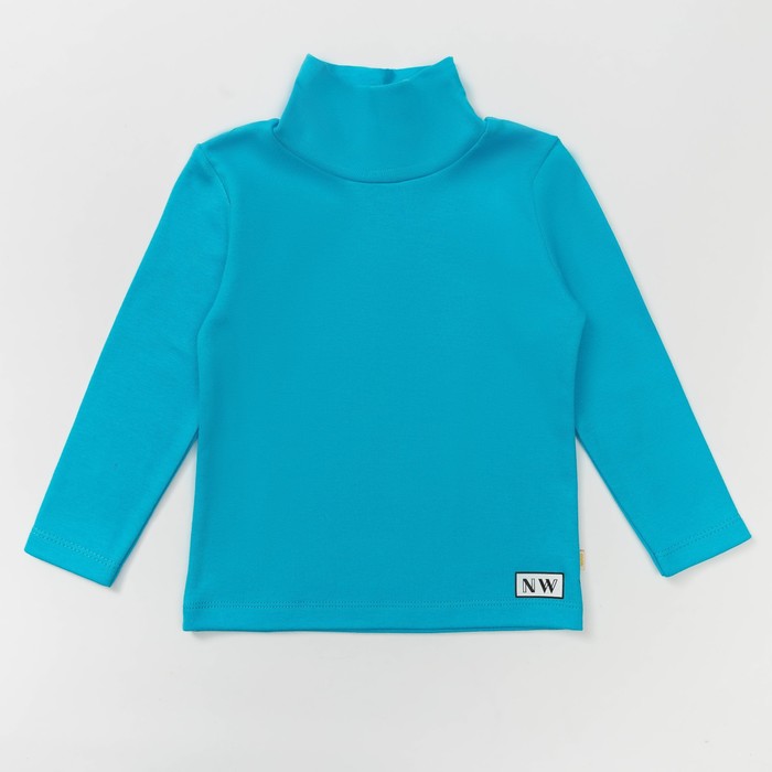 Водолазка для мальчика, рост 122 см, цвет  цвет бирюзовый Н-БН-168ИА