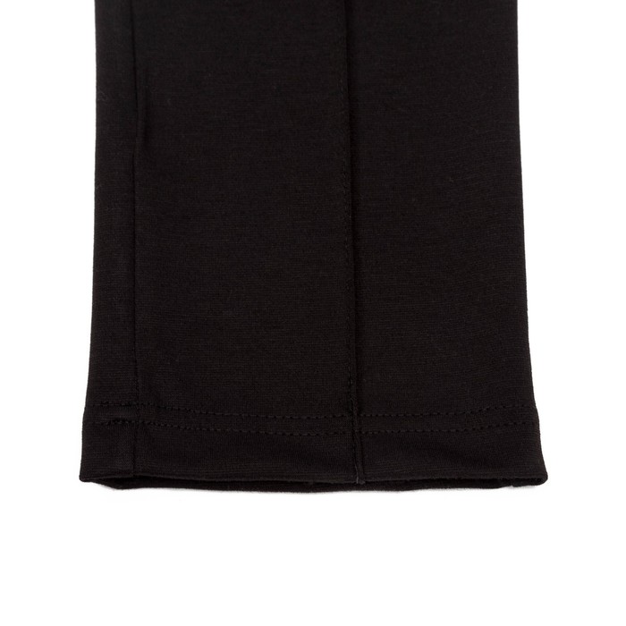 Брюки для девочки , рост 140 см, цвет чёрный