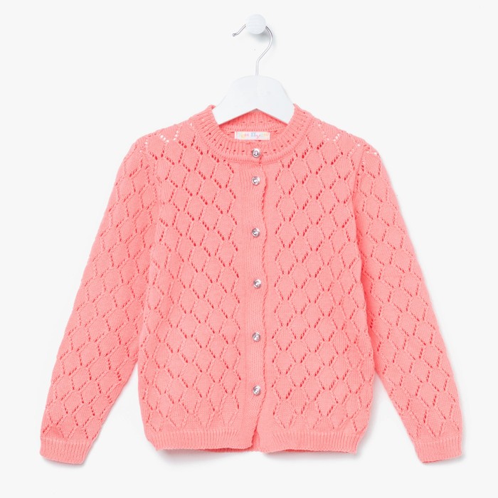 Жакет детский "Принцесса", рост 92-98 см, цвет коралловый 022288_М