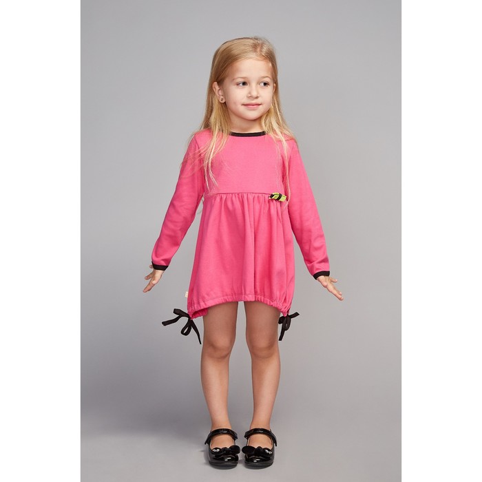 Платье для девочки, рост 98 см, цвет  цвет малиновый  Н- ПЛ-286