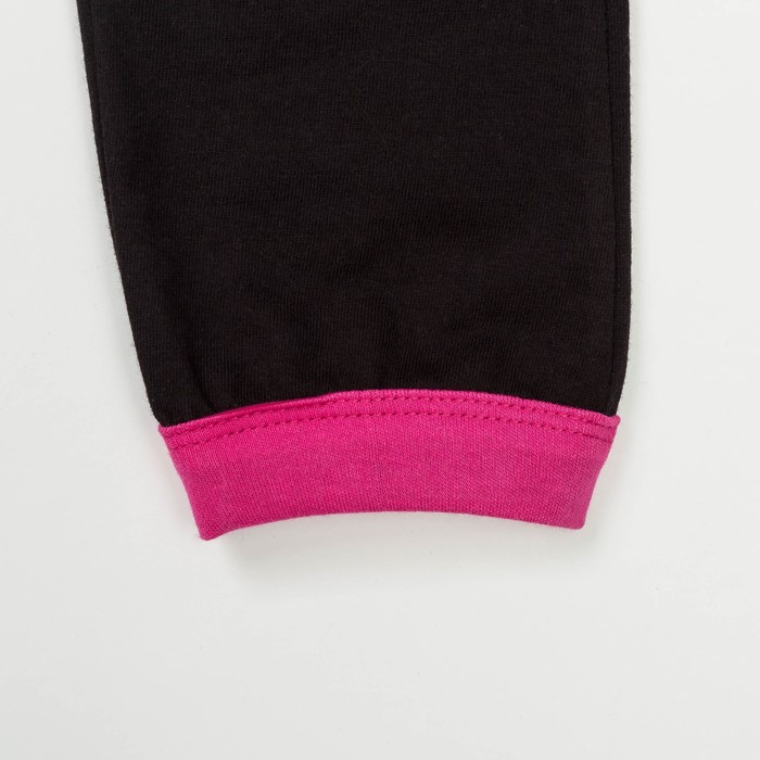 Комбинезон для девочки, рост 116 см, цвет цвет чёрный Н-КБ-284